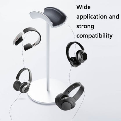 Metal Display Desktop Stand for Headset(Silver) - Apple Accessories by buy2fix | Online Shopping UK | buy2fix