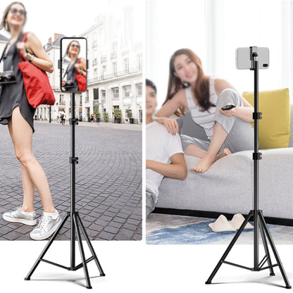 ZF0111 Live Floor Mobile Phone Holder, Style: 2.1m Stand+Phone Clip - Consumer Electronics by buy2fix | Online Shopping UK | buy2fix