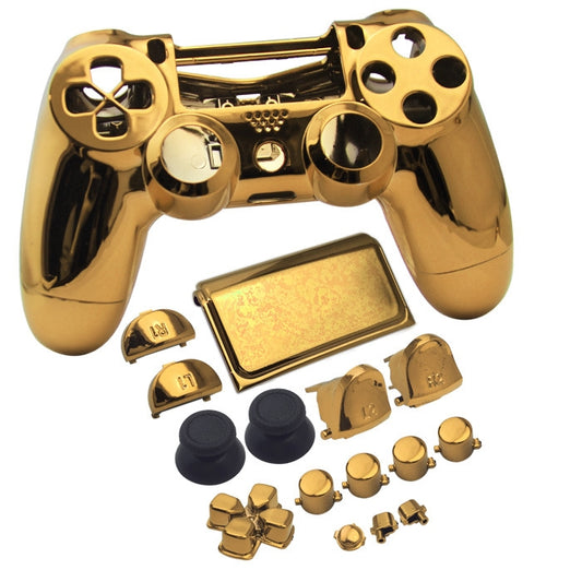 Electroplated Protective Case For PS4 Slim(Gold) - Cases by buy2fix | Online Shopping UK | buy2fix