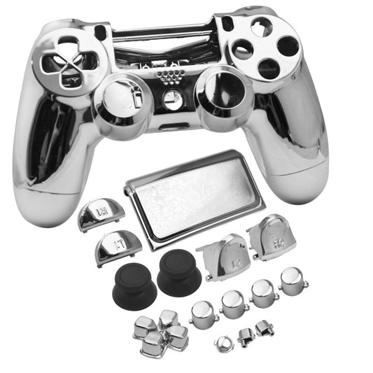 Electroplated Protective Case For PS4 Slim(Silver) - Cases by buy2fix | Online Shopping UK | buy2fix