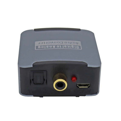 YQ-080 Digital Fiber Optic Coaxial Audio Converter, Interface: Host+USB Power Cable+Fiber Optic Cable - Audio Signal Switcher by buy2fix | Online Shopping UK | buy2fix