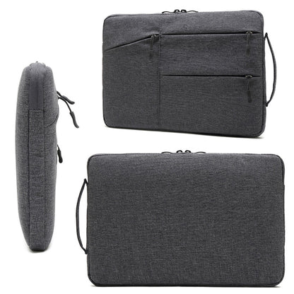 Zipper Type Polyester Business Laptop Liner Bag, Size: 14 Inch(Light Grey) - 14.1 inch by buy2fix | Online Shopping UK | buy2fix