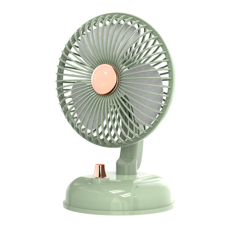 F10 Portable Quiet Desktop Retro Moving Head USB Fan(Bean Green) - Electric Fans by buy2fix | Online Shopping UK | buy2fix