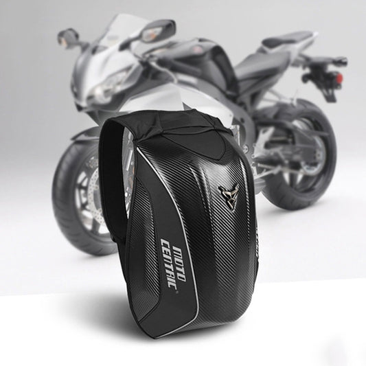 MOTOCENTRIC 11-MC-0077 Motorcycle EVA Turtle Shell Shape Riding Backpack(Black) - In Car by MOTOCENTRIC | Online Shopping UK | buy2fix