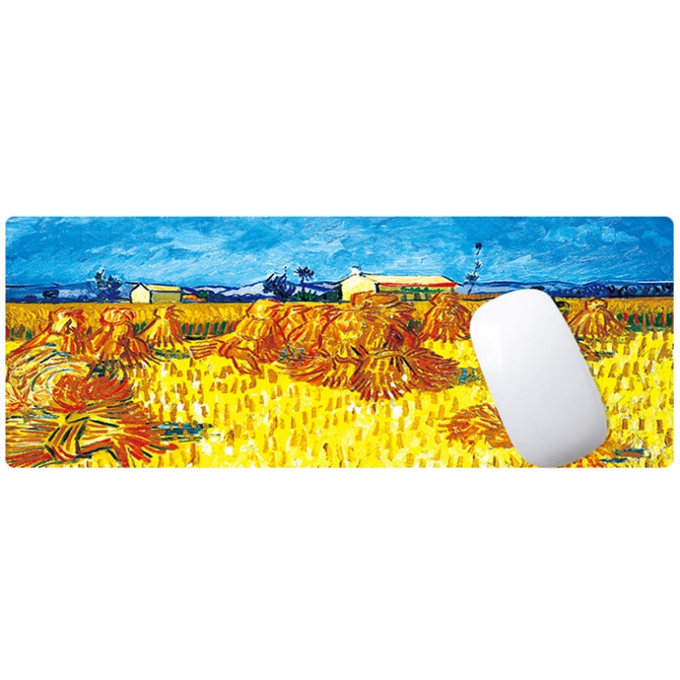 300x800x3mm Locked Am002 Large Oil Painting Desk Rubber Mouse Pad(Room) - Mouse Pads by buy2fix | Online Shopping UK | buy2fix