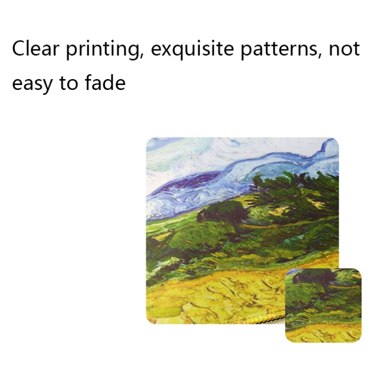 300x800x3mm Locked Am002 Large Oil Painting Desk Rubber Mouse Pad(Carriage) - Mouse Pads by buy2fix | Online Shopping UK | buy2fix