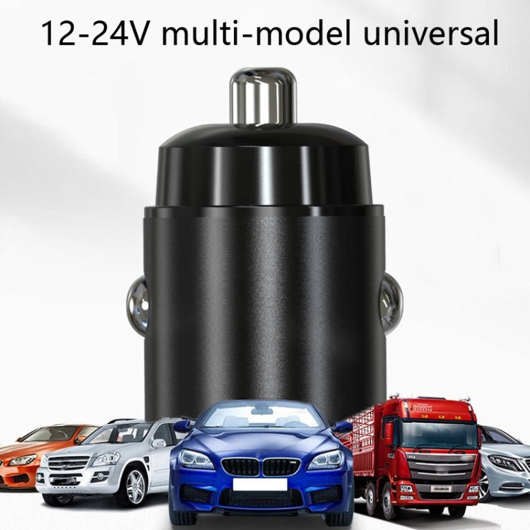 Car Fast Charge One Drag Two Cigarette Conversion Plugs, Model: PD+PD(Tarnish) - In Car by buy2fix | Online Shopping UK | buy2fix