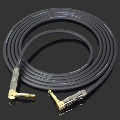 KGR Guitar Cable Keyboard Drum Audio Cable, Specification: 6m(Double Elbow Jack) - Instrument Audio Cables by KGR | Online Shopping UK | buy2fix