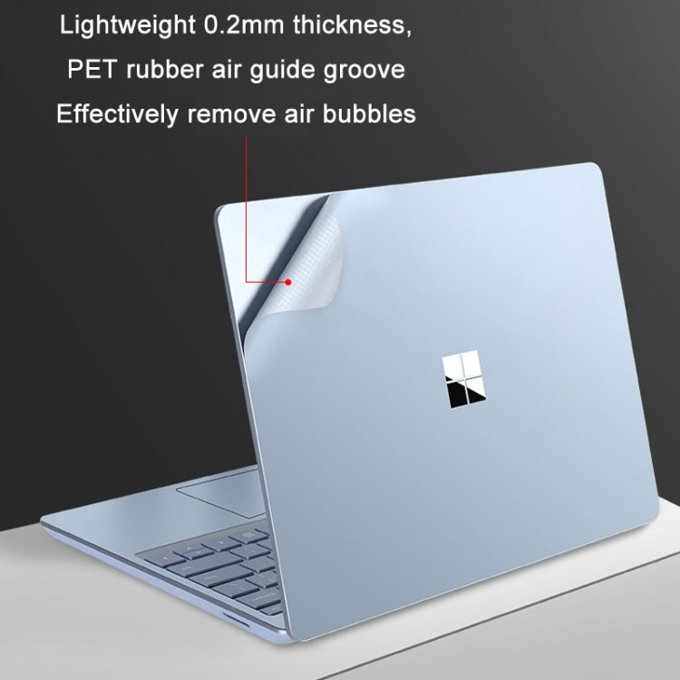 JRC 4 in 1 Top Cover Film + Full Support Film + Bottom Cover Film + Touch Film for Surface Laptop Go 12.4(Dark Space Grey) - Screen & Keyboard Cover by JRC | Online Shopping UK | buy2fix