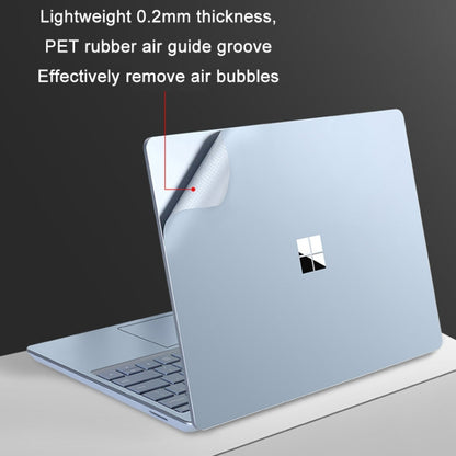 JRC 4 in 1 Top Cover Film + Full Support Film + Bottom Cover Film + Touch Film for Surface Laptop Go 12.4(Dark Space Grey) - Screen & Keyboard Cover by JRC | Online Shopping UK | buy2fix