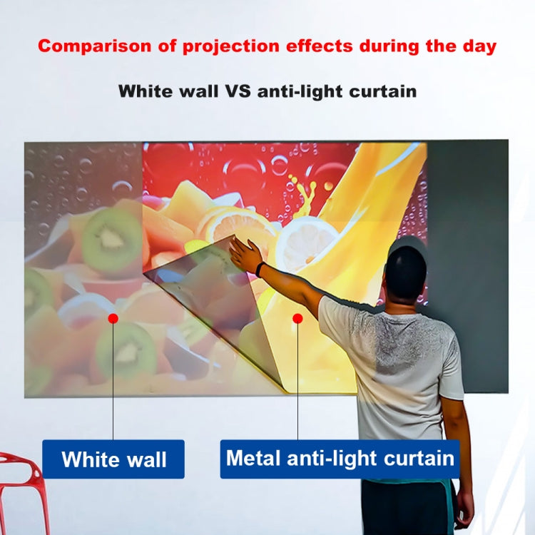 Folding Metal Anti-Light HD Projection Curtain, Size: 72 inch 16:9 159x90cm - Consumer Electronics by buy2fix | Online Shopping UK | buy2fix