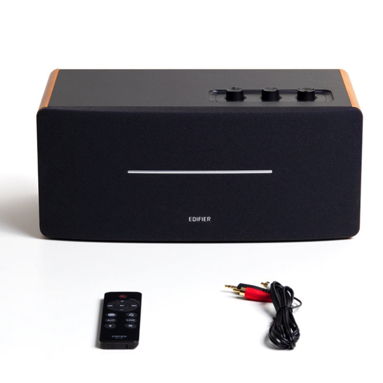 Edifier D12 Wireless Bluetooth Speaker Car Subwoofer Stereo(Wood Grain) -  by Edifier | Online Shopping UK | buy2fix