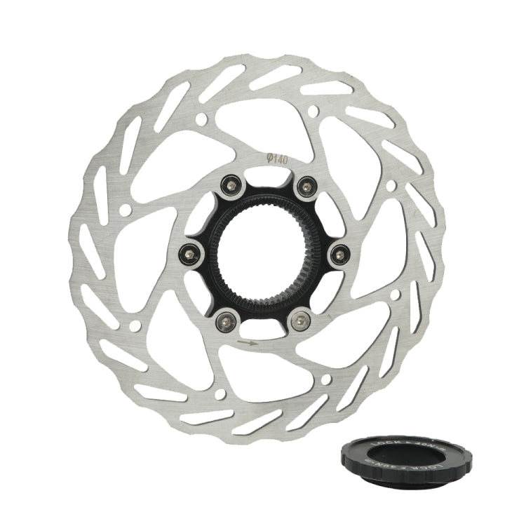 RACEWORK RS6 Mountain Bike Mid-lock Discs, Diameter: 140mm - Bicycle Brake Parts by RACEWORK | Online Shopping UK | buy2fix