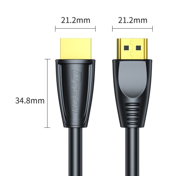 DTECH HDMI 2.0 HD Connection Cable 4K 60Hz Computer TV Connection Cable, Length: 0.75m - Cable by DTECH | Online Shopping UK | buy2fix