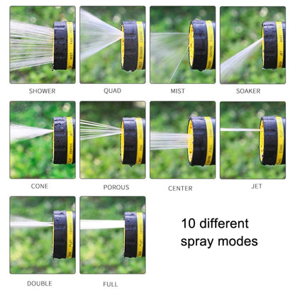 10 Functional Watering Sprinkler Head Household Water Pipe, Style: D6+4 Connector+20m 4-point Tube - Home & Garden by buy2fix | Online Shopping UK | buy2fix
