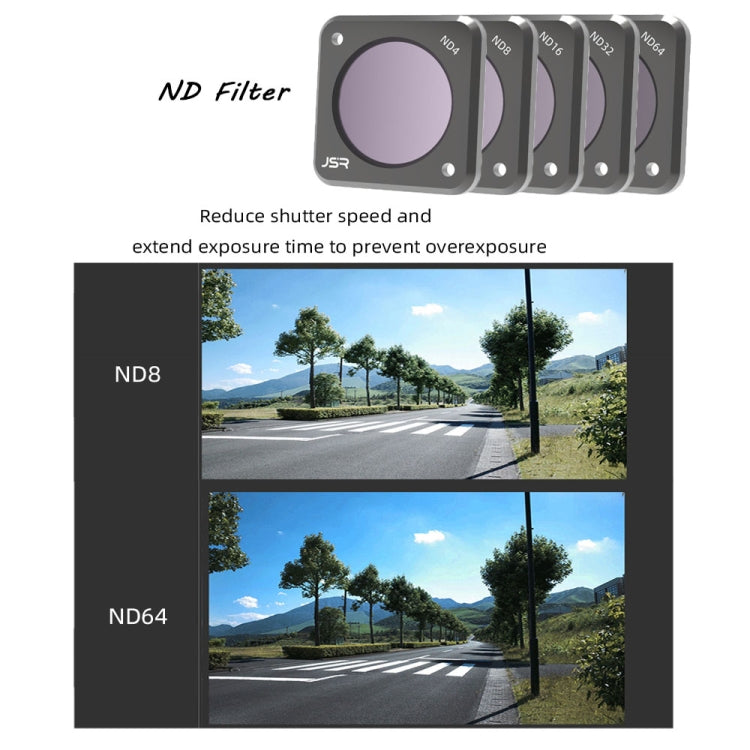 JUNESTAR Action Camera Filters For DJI Action 2,Style:  ND32PL - Lens Filter by JUNESTAR | Online Shopping UK | buy2fix