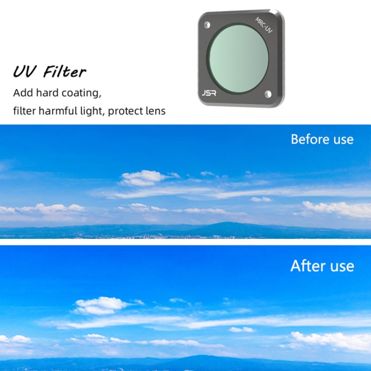 JUNESTAR Action Camera Filters For DJI Action 2,Style: ND64PL - Lens Filter by JUNESTAR | Online Shopping UK | buy2fix