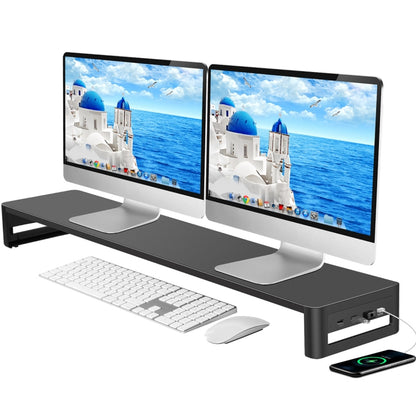 Vaydeer Multifunctional Desktop Widening Monitor Rack, Spec: Single-layer  Type (Wireless Charger) - Host Bracket by Vaydeer | Online Shopping UK | buy2fix