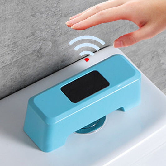 CSQ034 Toilet Sensor Flush Machine Free Contact Charging Smart Infrared Induction Press(Blue) - Consumer Electronics by buy2fix | Online Shopping UK | buy2fix