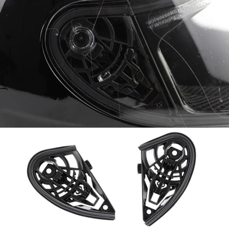 1 Pair Motorcycle Helmet Accessories K3 / K4 Lens Base - In Car by buy2fix | Online Shopping UK | buy2fix