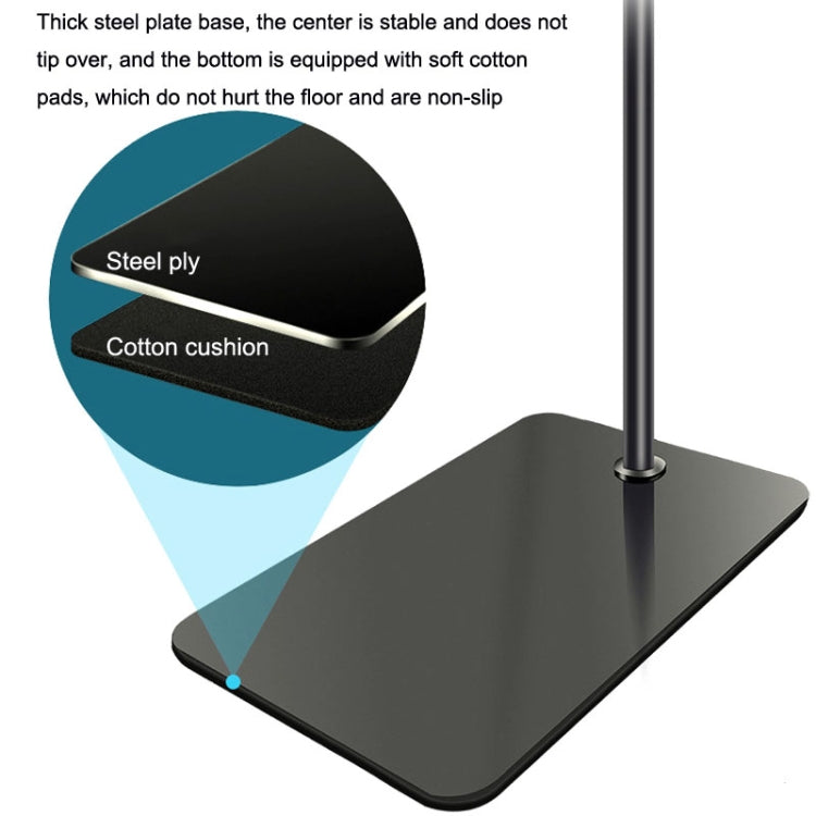 155cm Cantilever Floor Model Mobile Phone Live Broadcast Bedside Lifting Bracket - Lazy Bracket by buy2fix | Online Shopping UK | buy2fix