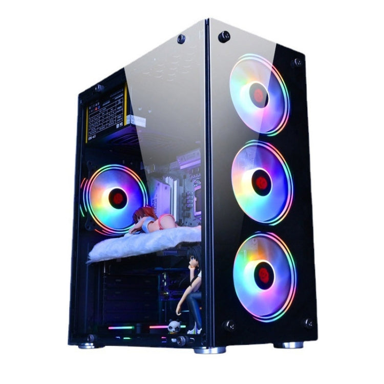 Computer CPU RGB luminous Radiator 7 Fans+Remote Control - Computer & Networking by buy2fix | Online Shopping UK | buy2fix