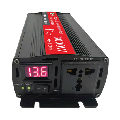 Gurxun Sine Wave Inverter 3000W 12/24/48/60V To 220V Car Boost Converter, Specification: 60V-220V - In Car by buy2fix | Online Shopping UK | buy2fix