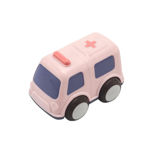 Children Cartoon Fell-Resistant Mini Inertial Pull Back Toy Car(Ambulance) - Model Toys by buy2fix | Online Shopping UK | buy2fix