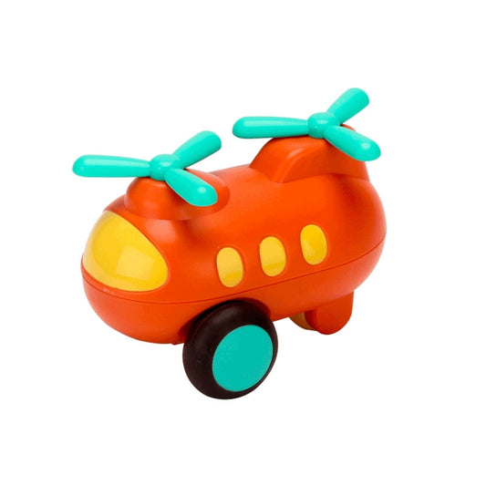 Children Cartoon Fell-Resistant Mini Inertial Pull Back Toy Car(Transport Aircraft) - Model Toys by buy2fix | Online Shopping UK | buy2fix