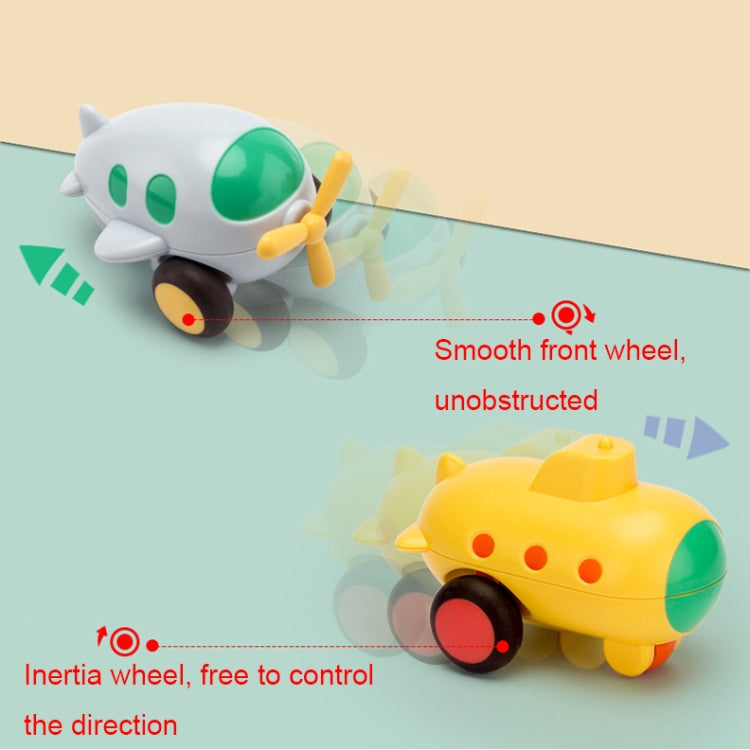 Children Cartoon Fell-Resistant Mini Inertial Pull Back Toy Car(Submarine) - Model Toys by buy2fix | Online Shopping UK | buy2fix