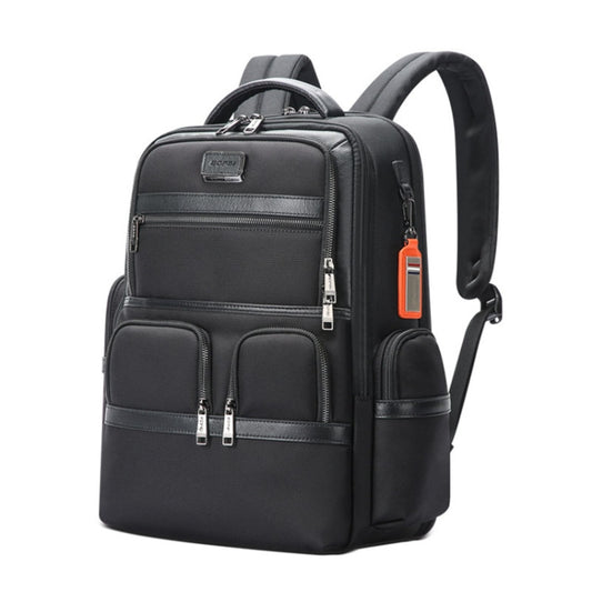 Bopai 61-121591 Multifunctional Anti-theft Laptop Business Backpack with USB Charging Hole(Black) - Backpack by Bopai | Online Shopping UK | buy2fix