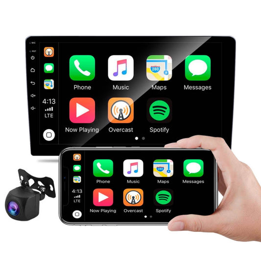 C7001 7 inch Touch Screen Built-In CarPlay Car MP5 Player, Style: Standard+AHD Camera - In Car by buy2fix | Online Shopping UK | buy2fix