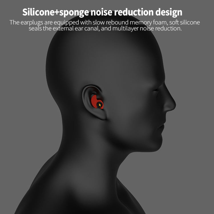 Anti-noise Sleep Earplugs Soundproof Earplugs(Black) - Ear Care Tools by buy2fix | Online Shopping UK | buy2fix