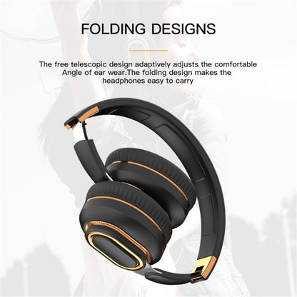 H7 Foldable Wireless Bluetooth Headset With Microphone Support TF Card, AUX(Light Gray) - Apple Accessories by buy2fix | Online Shopping UK | buy2fix
