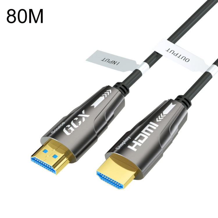 HDMI 2.0 Male To HDMI 2.0 Male 4K HD Active Optical Cable, Cable Length: 80m - Audio Optical Cables by buy2fix | Online Shopping UK | buy2fix