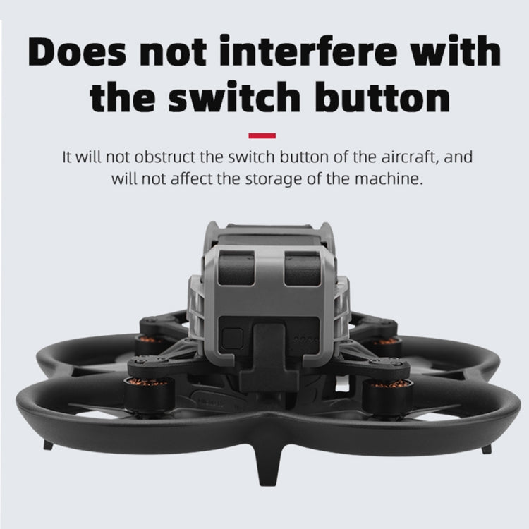 For DJI Avata Battery Anti-release Buckle Wear-resistant Battery Protection Buckle(Grey) - DJI & GoPro Accessories by buy2fix | Online Shopping UK | buy2fix