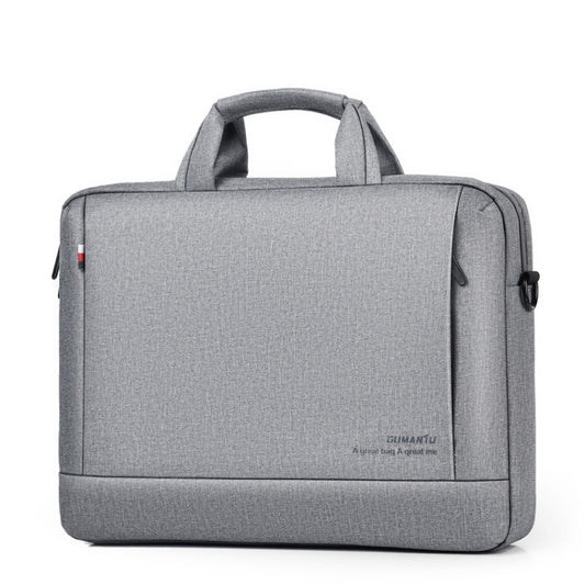 OUMANTU 020 Event Computer Bag Oxford Cloth Laptop Computer Backpack, Size: 14 inch(Light Gray) - Other by OUMANTU | Online Shopping UK | buy2fix