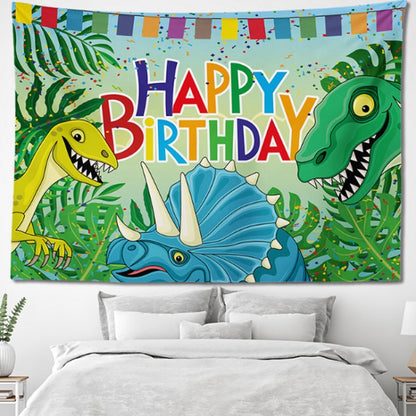 Happy Birthday Photo Backdrop Party Decoration Tapestry, Size: 200x150cm(GT56-2) - Camera Accessories by buy2fix | Online Shopping UK | buy2fix