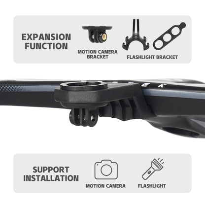 TOSEEK TR5500 Integrated Bending Handlebar Carbon Fiber Bike Grips, Size: 44x12cm - Outdoor & Sports by TOSEEK | Online Shopping UK | buy2fix