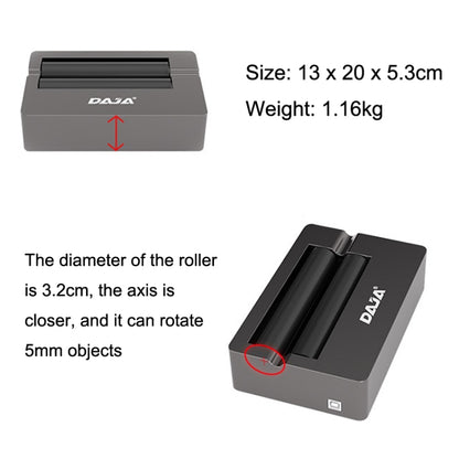 DAJA R3 For D2 / D3 / X1 / M1 Laser Carving Machine Rotation Shaft(Black) - Consumer Electronics by DAJA | Online Shopping UK | buy2fix