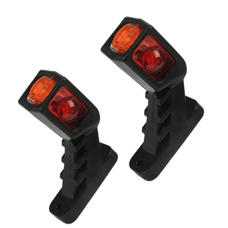 MK-216 1pair 12-24V 9LED Side Marker Lighting Outline Marker Truck Light Trailer Side Marker Lights(As Show) - In Car by buy2fix | Online Shopping UK | buy2fix