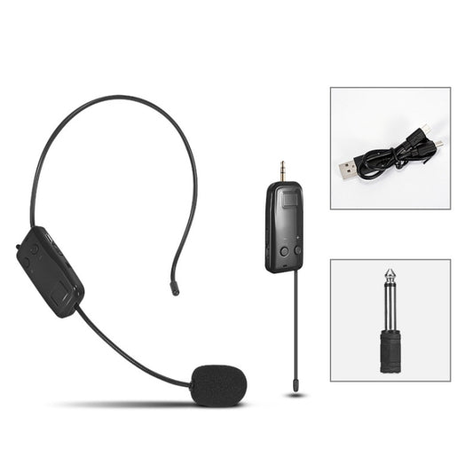 One For One UHF Wireless Headset Microphone Lavalier Headset Amplifier - Consumer Electronics by buy2fix | Online Shopping UK | buy2fix