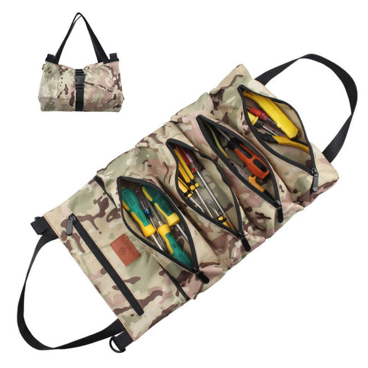 WESSLECO Oxford Cloth Electrical Hardware Hanging Tool Storage Bag(CP Camouflage) - Storage Bags & Boxes by WESSLECO | Online Shopping UK | buy2fix