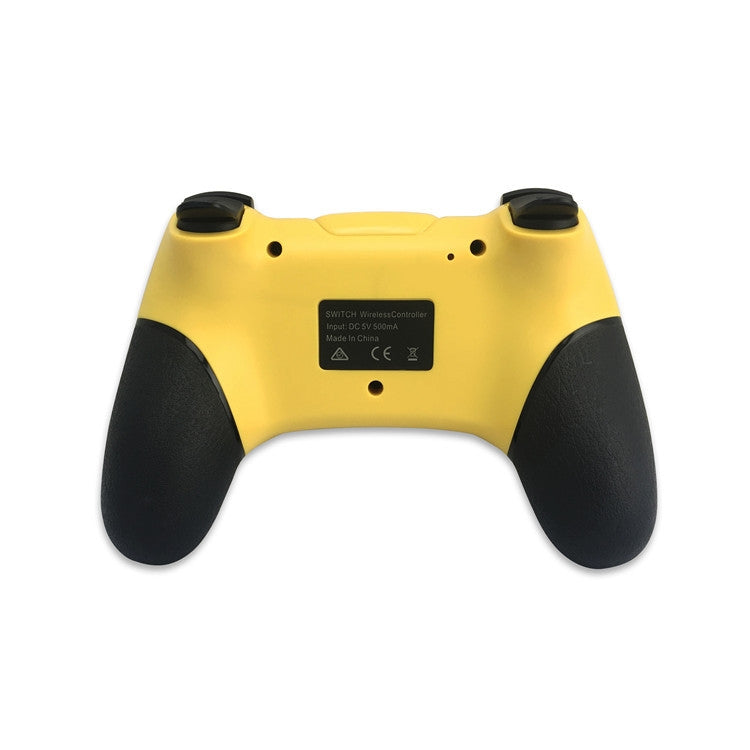 For Switch/ Switch OLED/Switch Lite Bluetooth Handle 6-axis Wireless Gamepad(Yellow) - Gamepads by buy2fix | Online Shopping UK | buy2fix