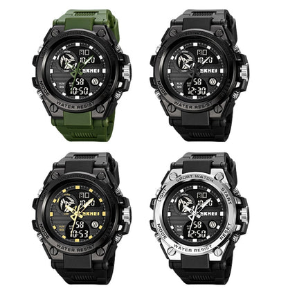 SKMEI 2031 Dual Movement Multifunctional Waterproof Outdoor Sports Watch(Black) - Sport Watches by SKMEI | Online Shopping UK | buy2fix