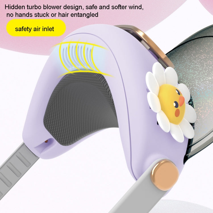 Cute Pet Bladeless Fan Hat USB Rechargeable Adjustable Speed Summer Sun Protection Sunshade Fan(Love Dragon) - Consumer Electronics by buy2fix | Online Shopping UK | buy2fix