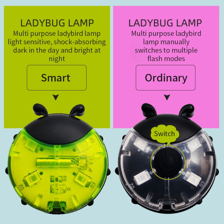 Ladybug Wheel Light Children Balance Bike Bicycle Hub Light, Color: Manual Red - Decorative Lights by buy2fix | Online Shopping UK | buy2fix