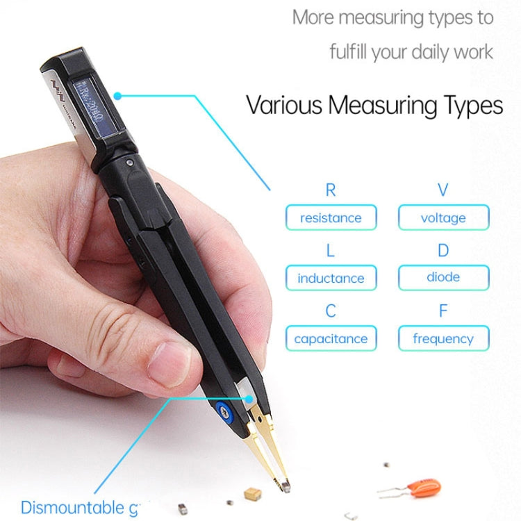 MINIWARE DT71 Measuring Digital Tweezers Signal Generator Multimeter - Digital Multimeter by MINIWARE | Online Shopping UK | buy2fix