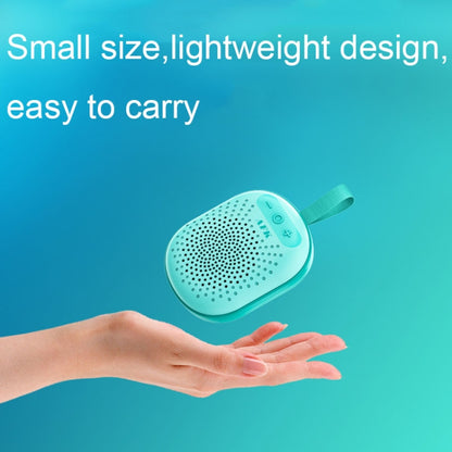 AFK BT-513 TWS Mini Portable RGB Light Bluetooth Speaker 3D Sound Effect Waterproof Bluetooth Audio(Blue) - Mini Speaker by AFK | Online Shopping UK | buy2fix