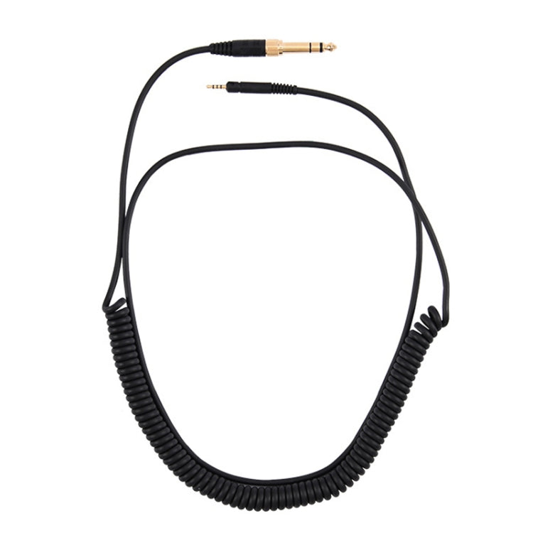 ZS0185 For Sennheiser HD598 / HD558 / HD518 / HD595 Earphone Spring Cable, Cable Length: 1.4m-3m - Headset Accessories by buy2fix | Online Shopping UK | buy2fix